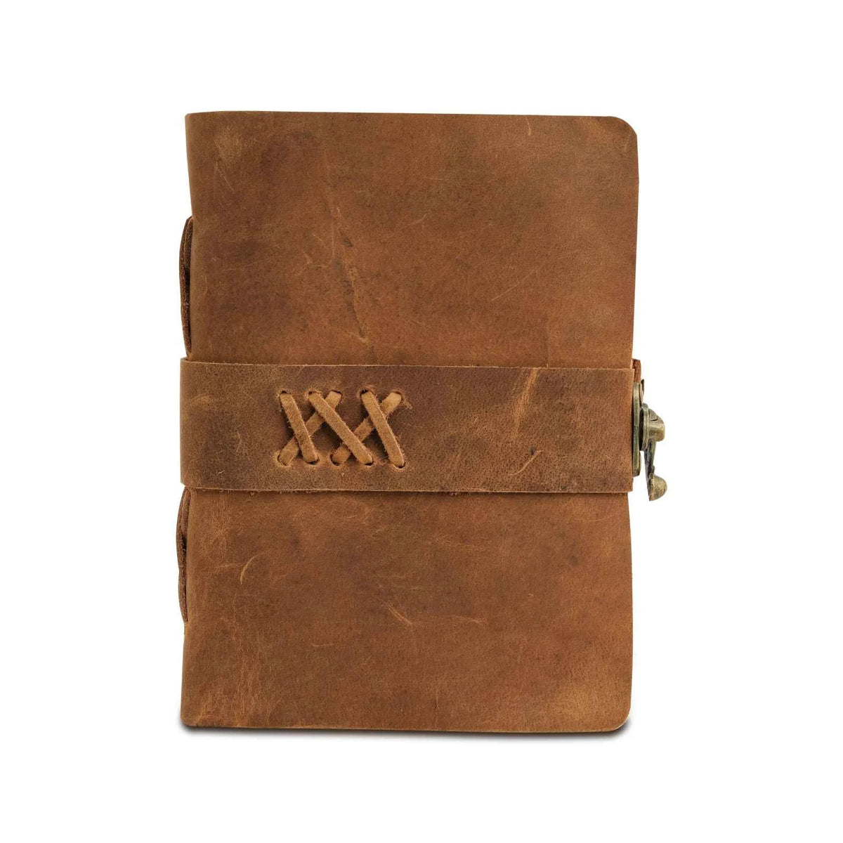 The Vintage Sidelock Leather Journal