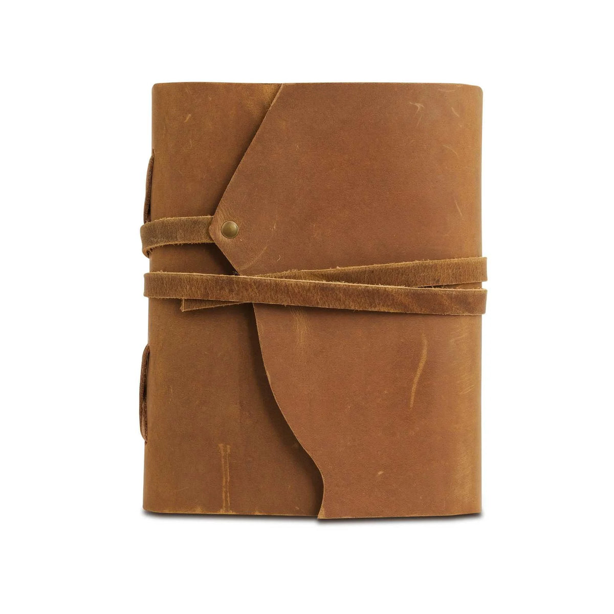 The Mountain Heritage Leather Journal | Handcrafted with Handmade Cotton Pages