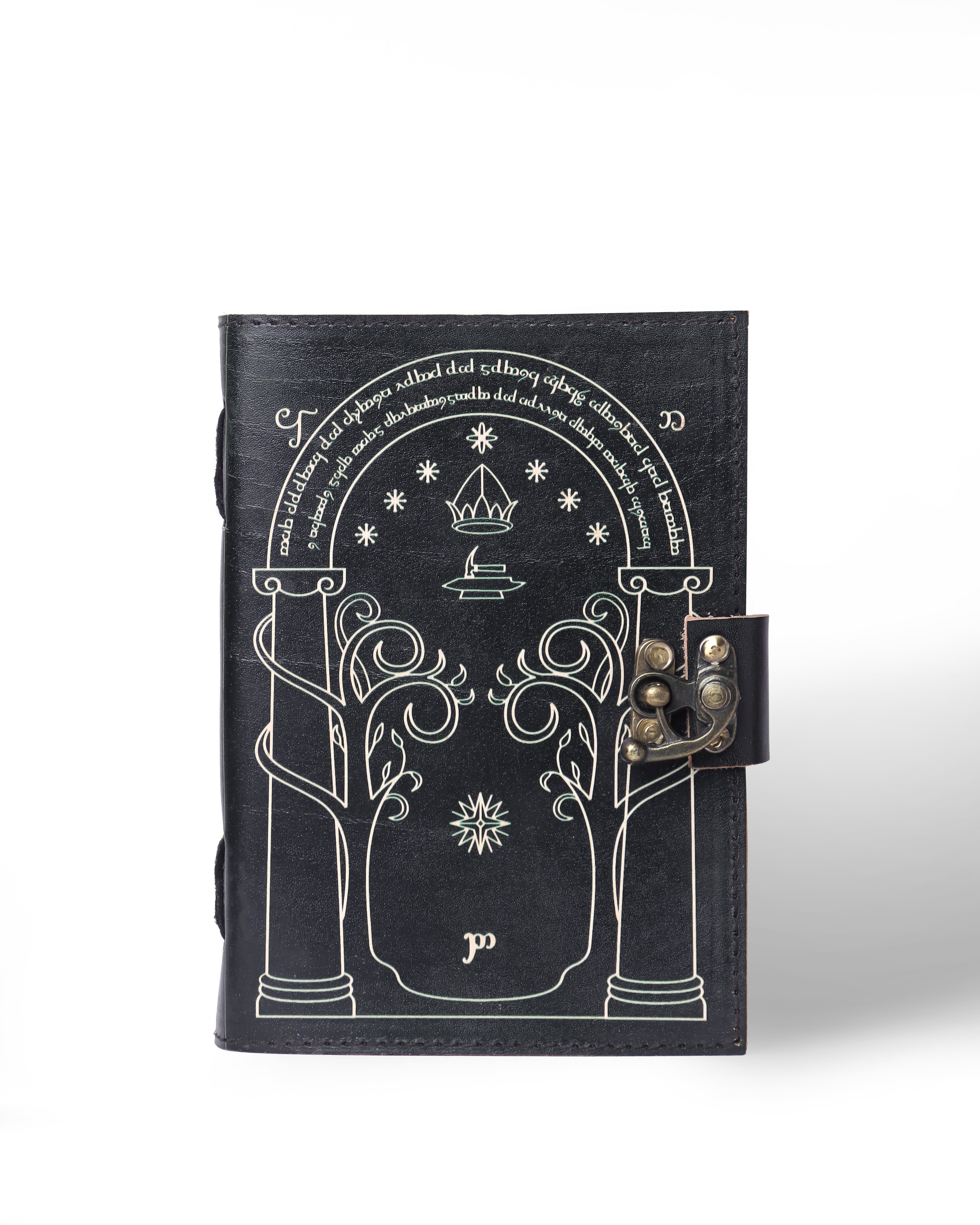 Doors of Durin |The Gate of Moria Leather Grimoire |