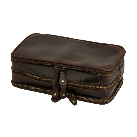 Leather Toiletry Bag
