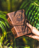 Door Of Durin Embossed Leather Journal | Handcrafted Lord of the Rings Inspired Notebook
